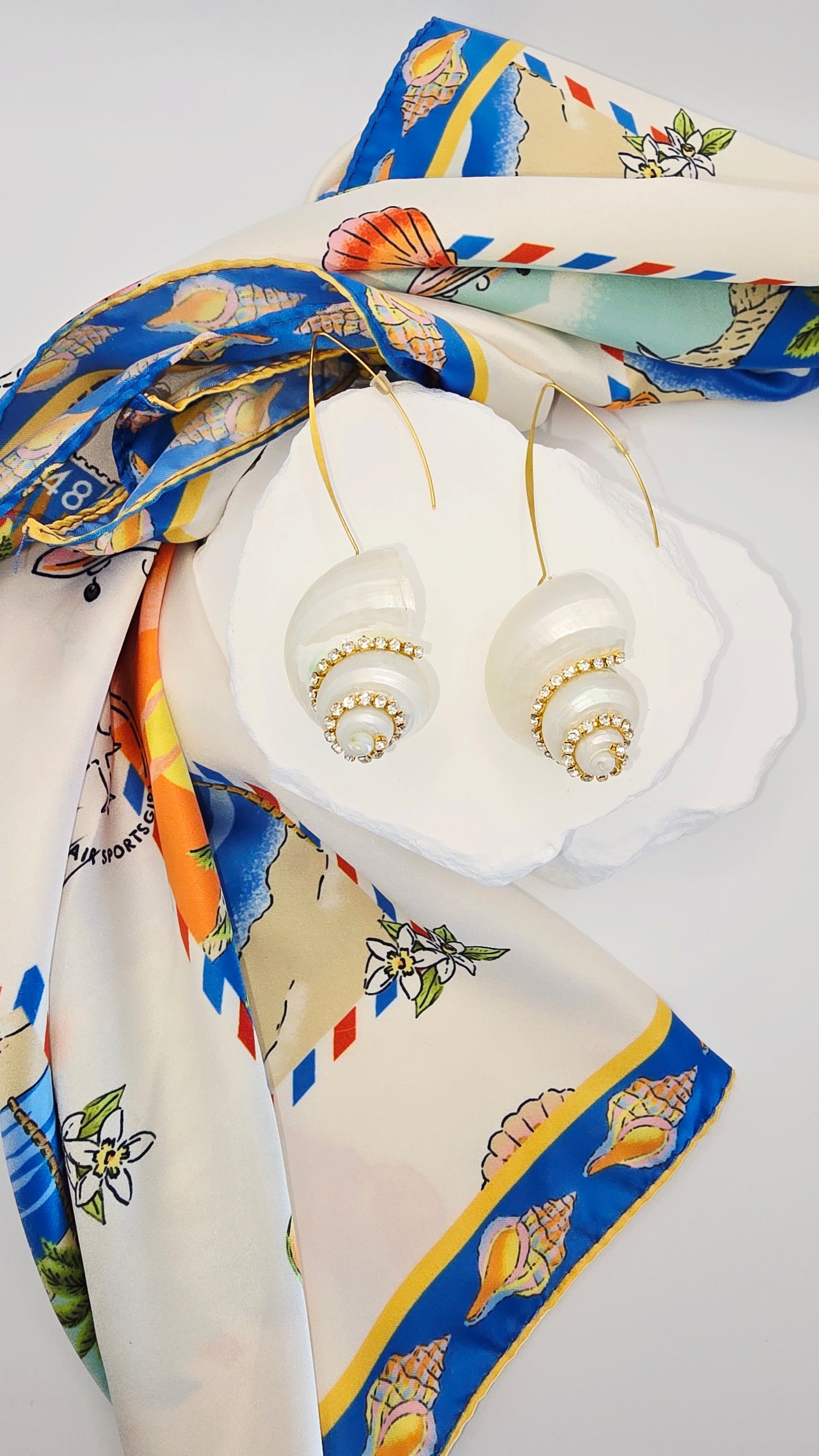 Capri Shell Earrings