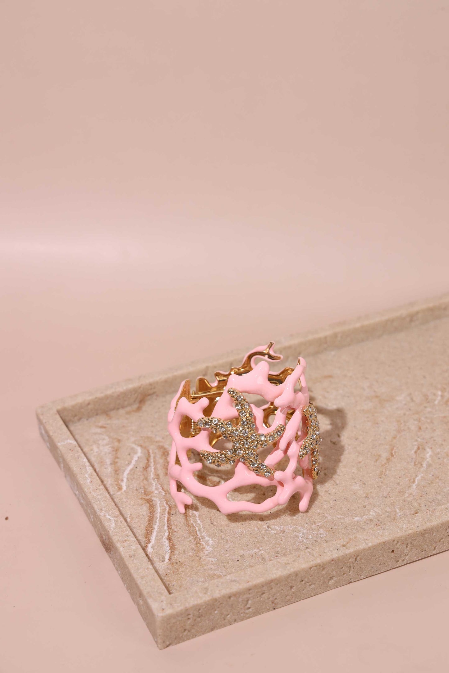 Underwater Galavanting Cuff in Pink