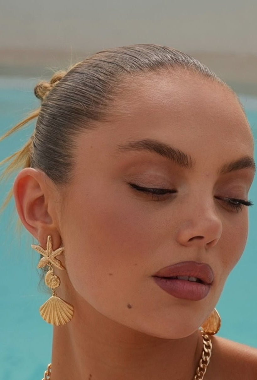 Velvet Rose Earring