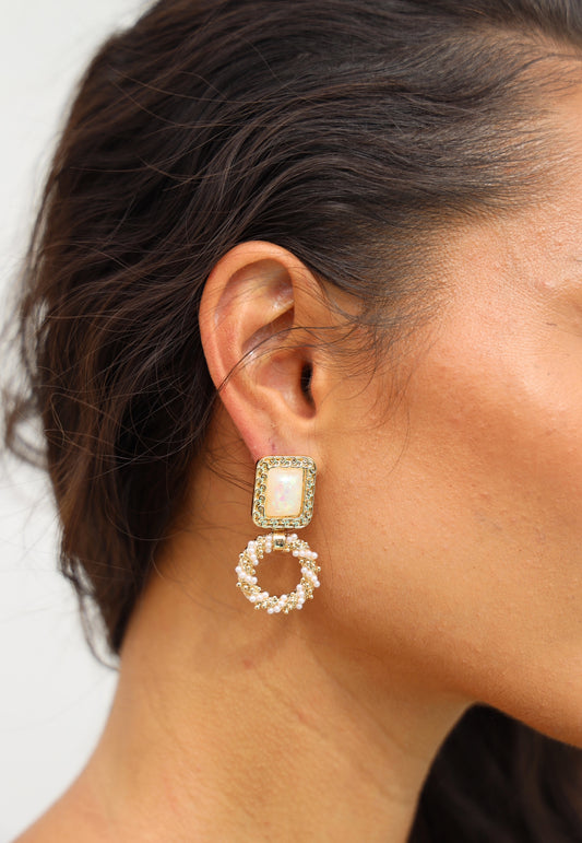 Opal treasure Earrings