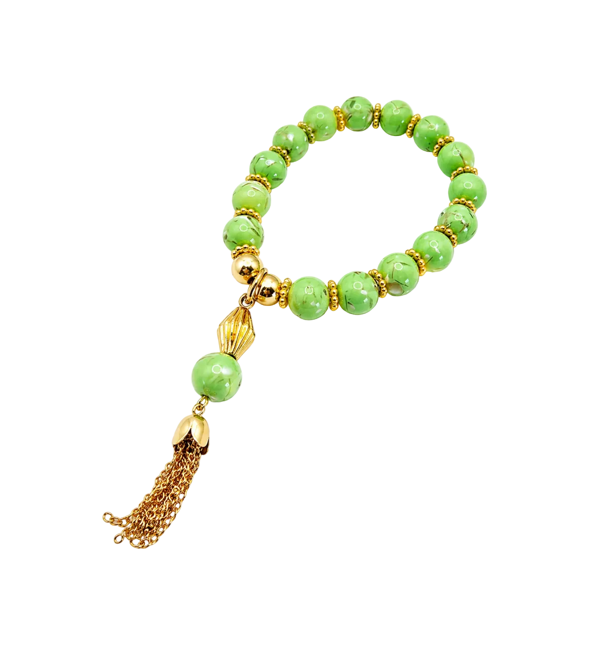 Cruz Charm Bracelet Pistachio
