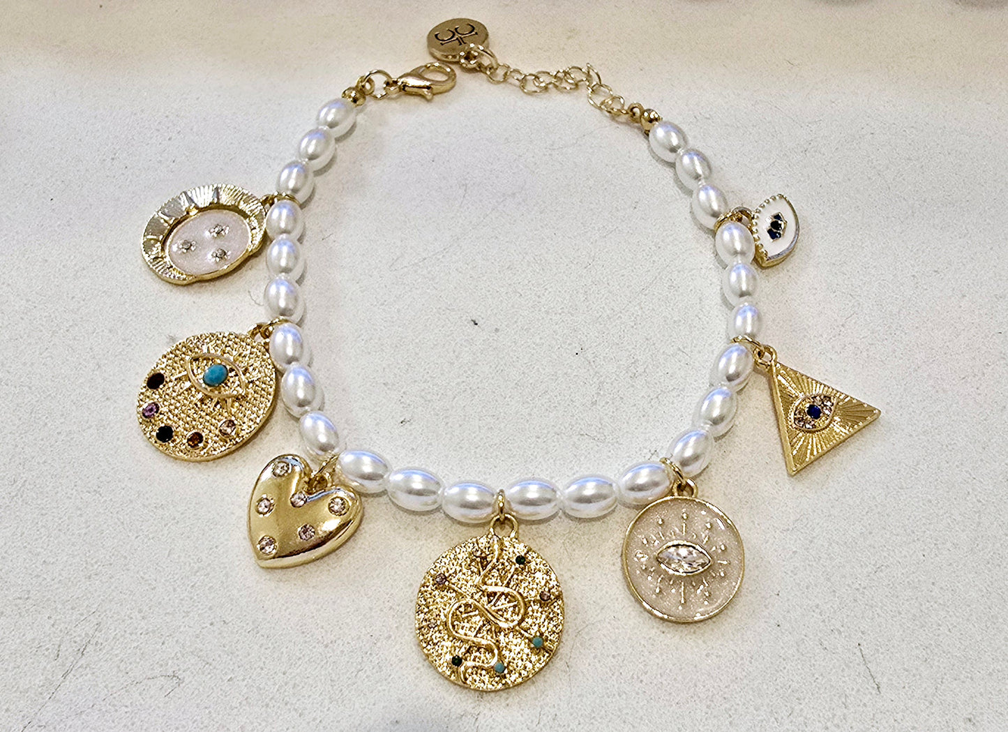 Lunar Pearl Bracelet