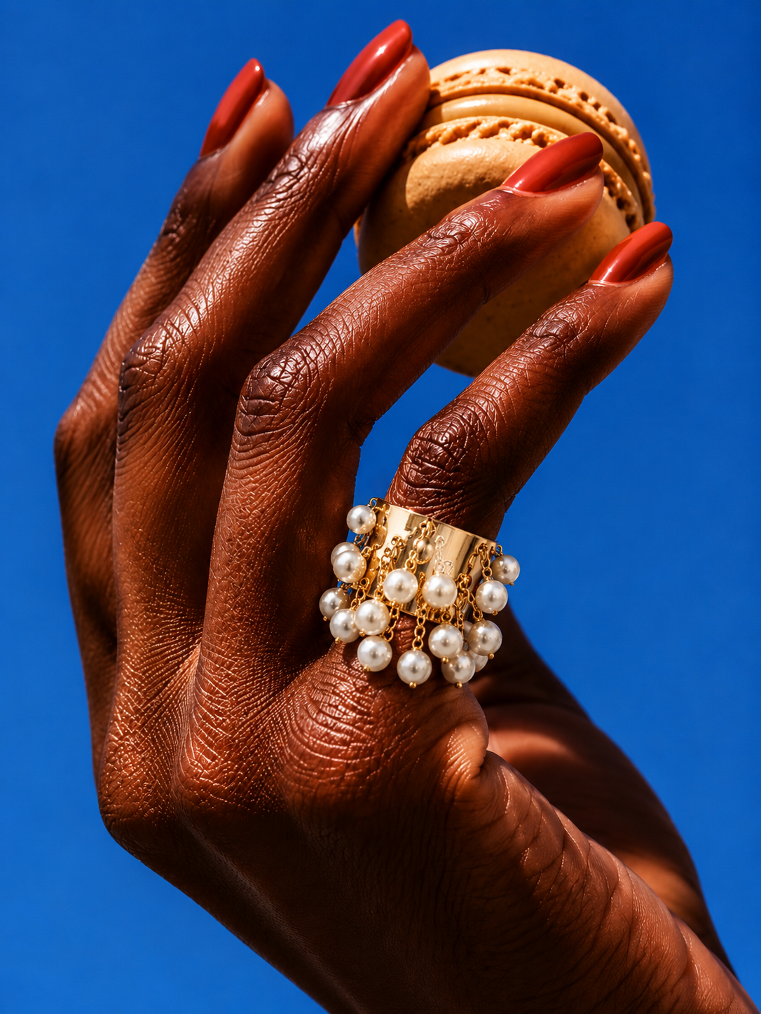 Disco Pearl Ring