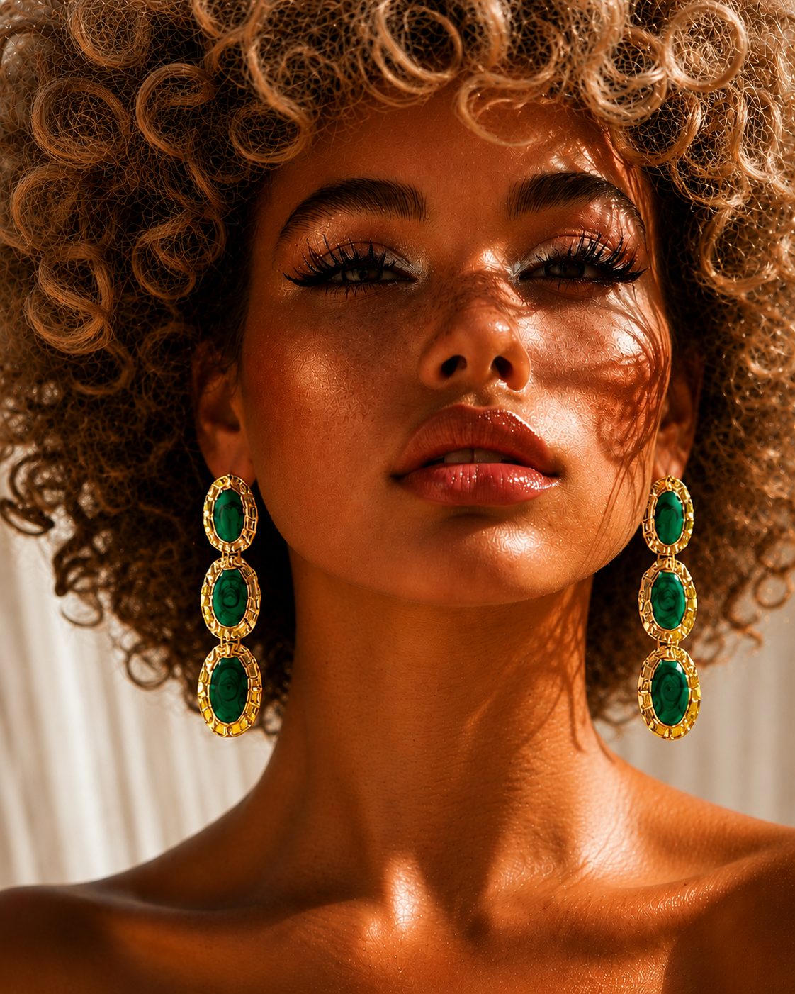 Bazaar Earring Green