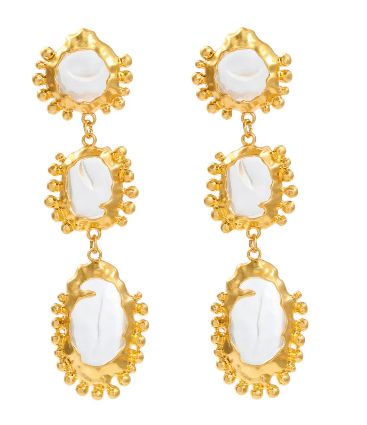 Moonlit Riviera Earring Clear