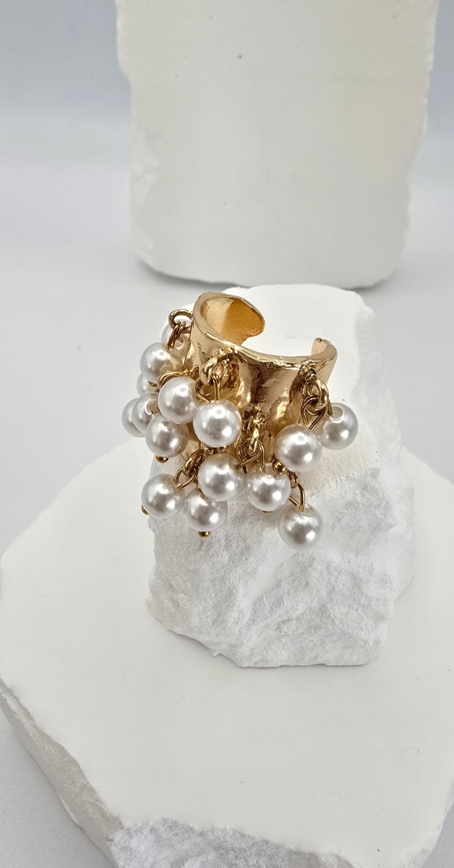 Disco Pearl Ring