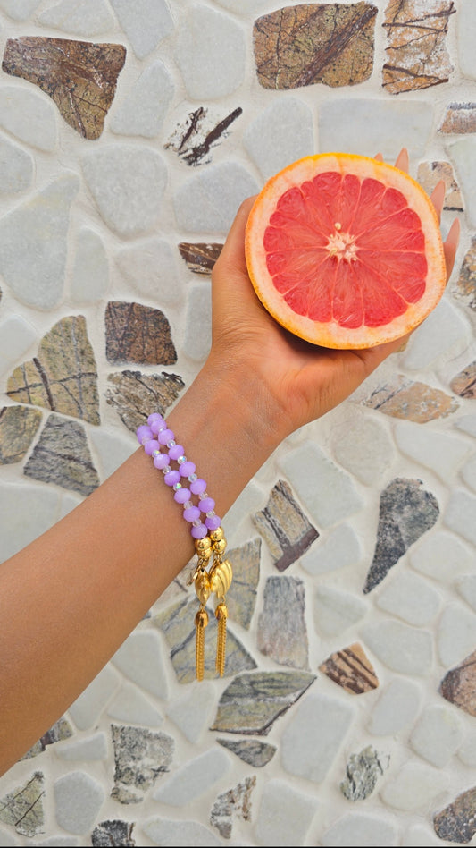 Cruz Charm Bracelet Precious Lilac