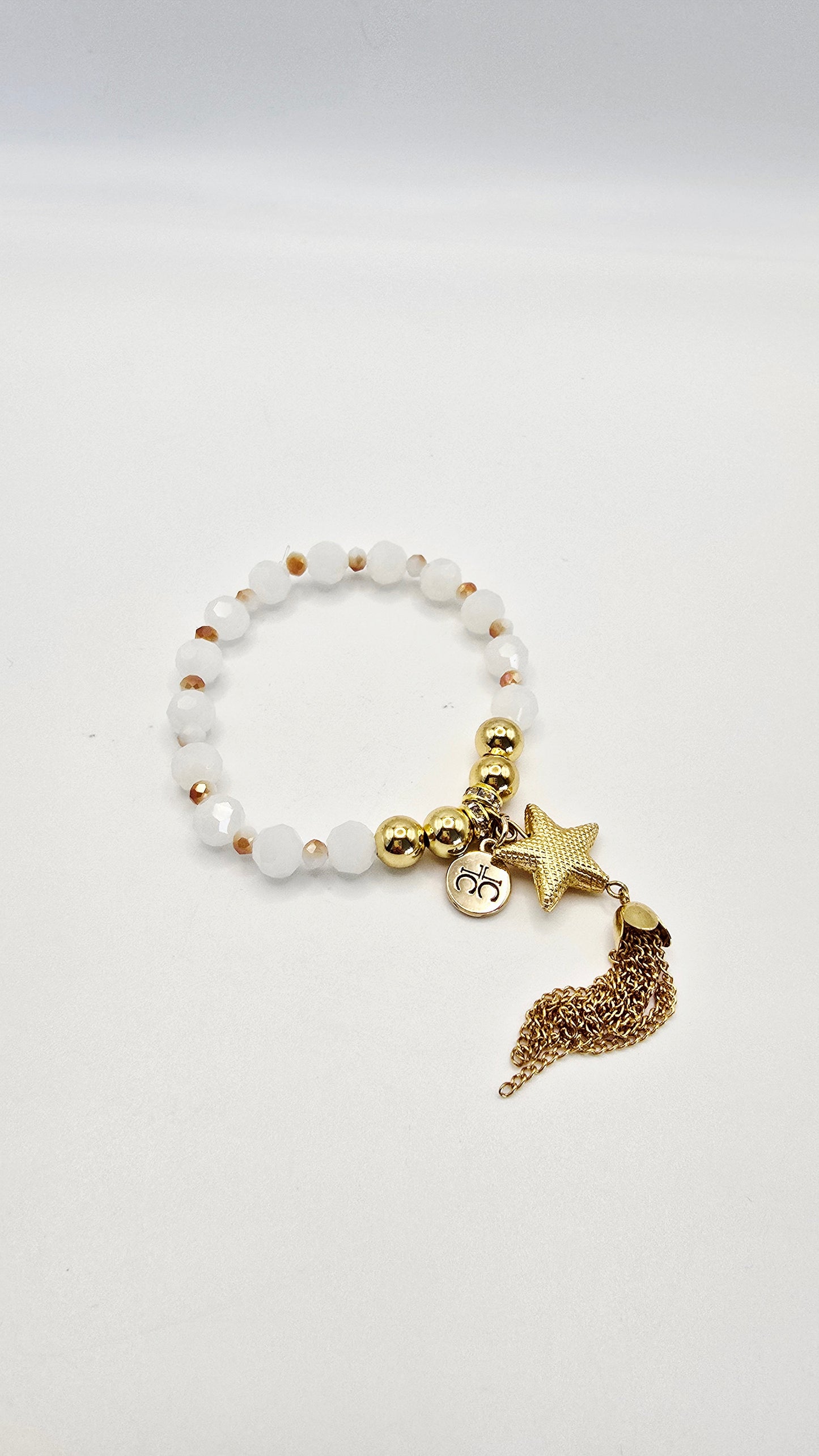 Cruz Charm Bracelet Precious Bianco