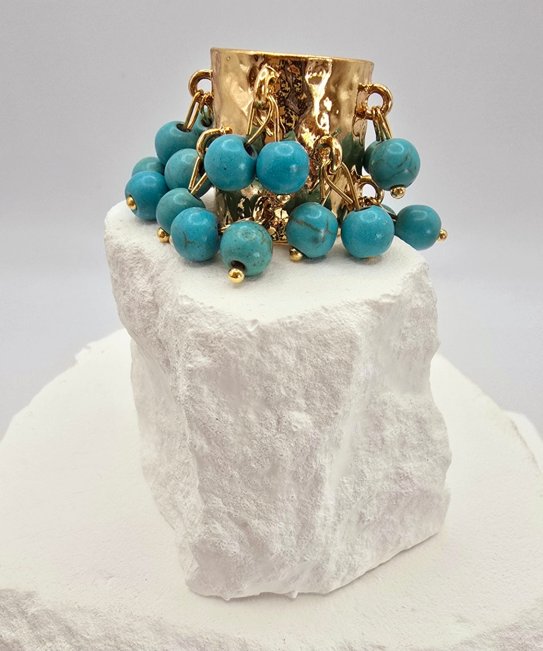 Disco Turquoise Ring