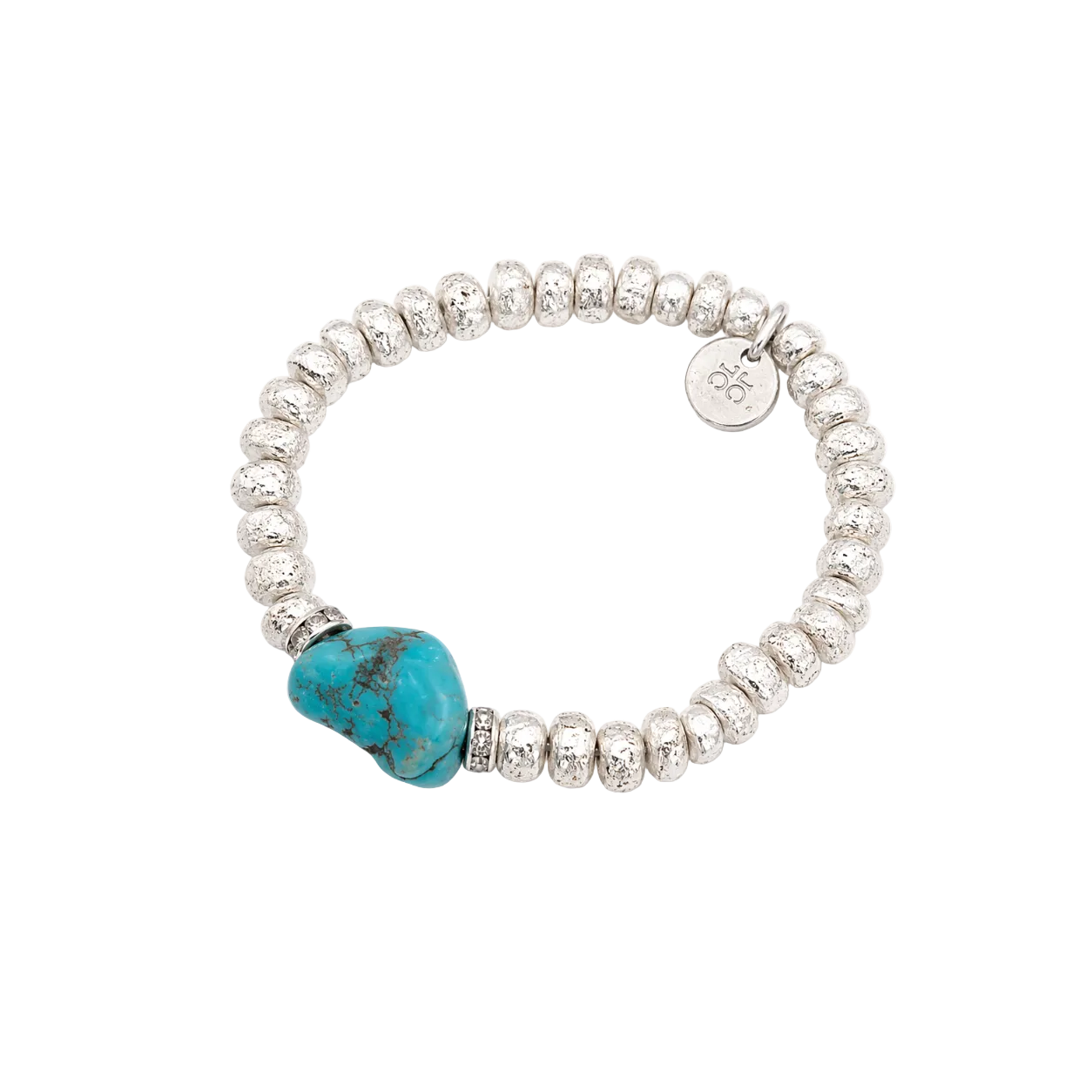 Amalfi Silver Turquoise Bracelet