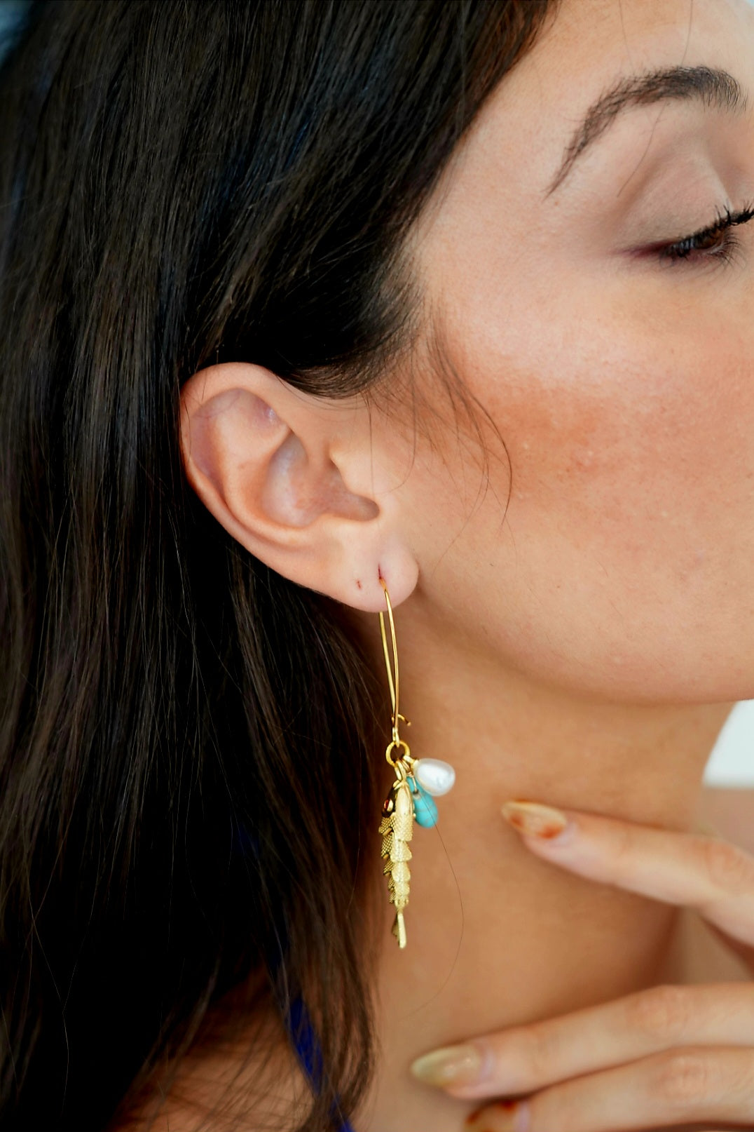 Amalfi Pesce Drop Earrings