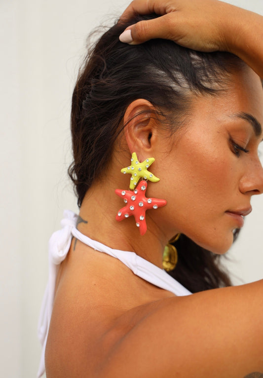 Rockpool Star Earring