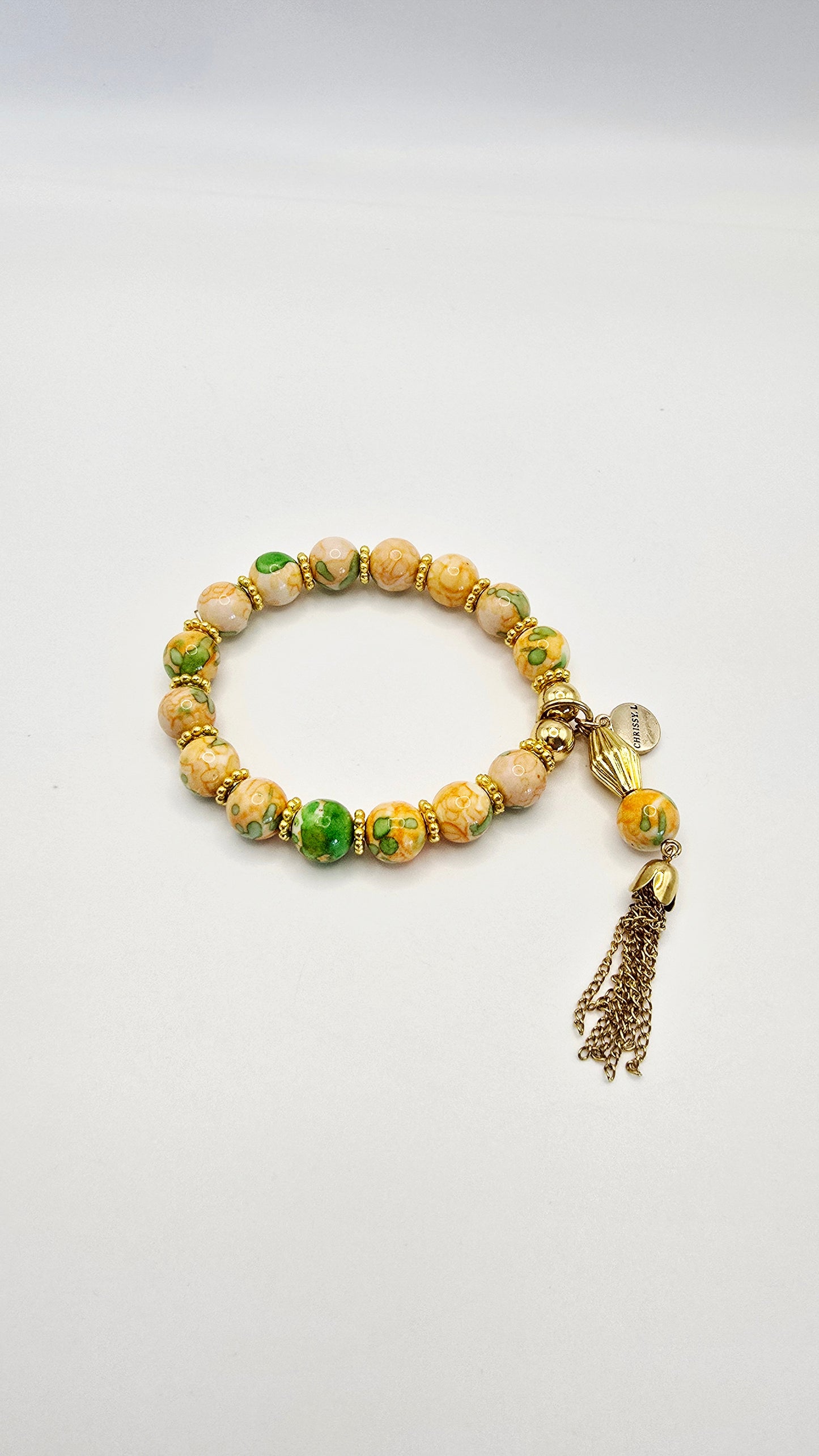 Cruz Charm Bracelet Citrus