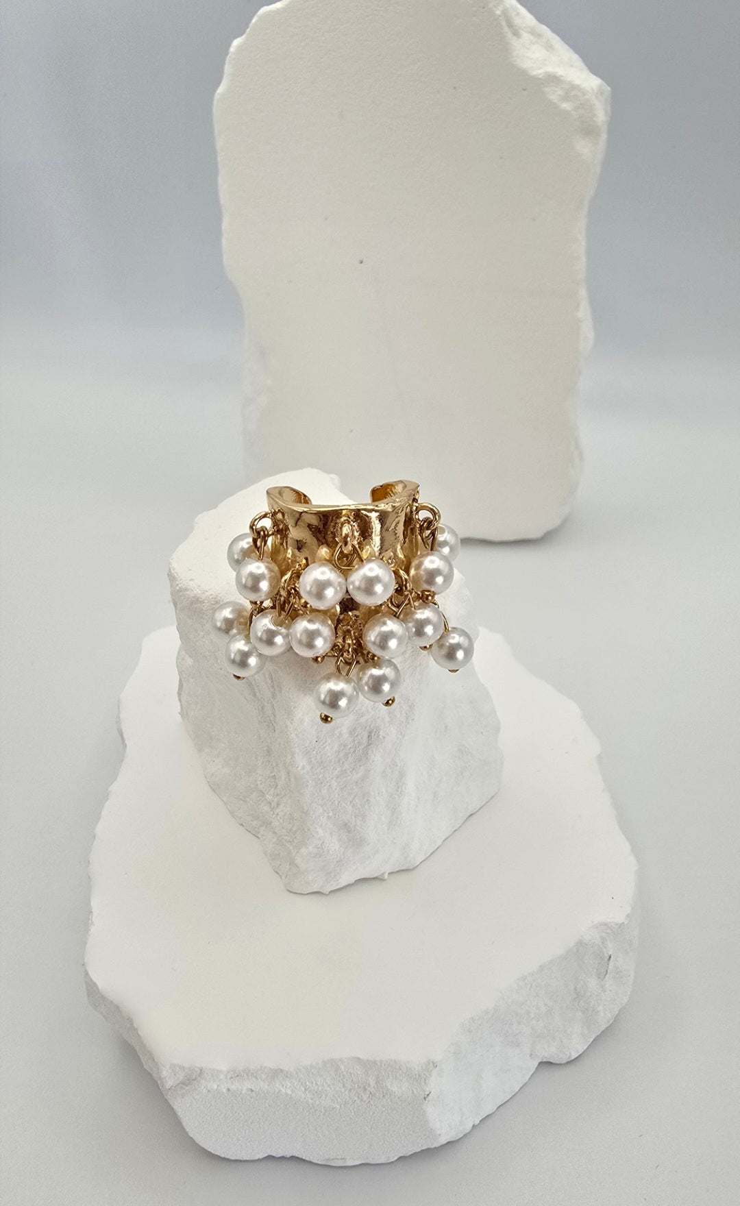 Disco Pearl Ring