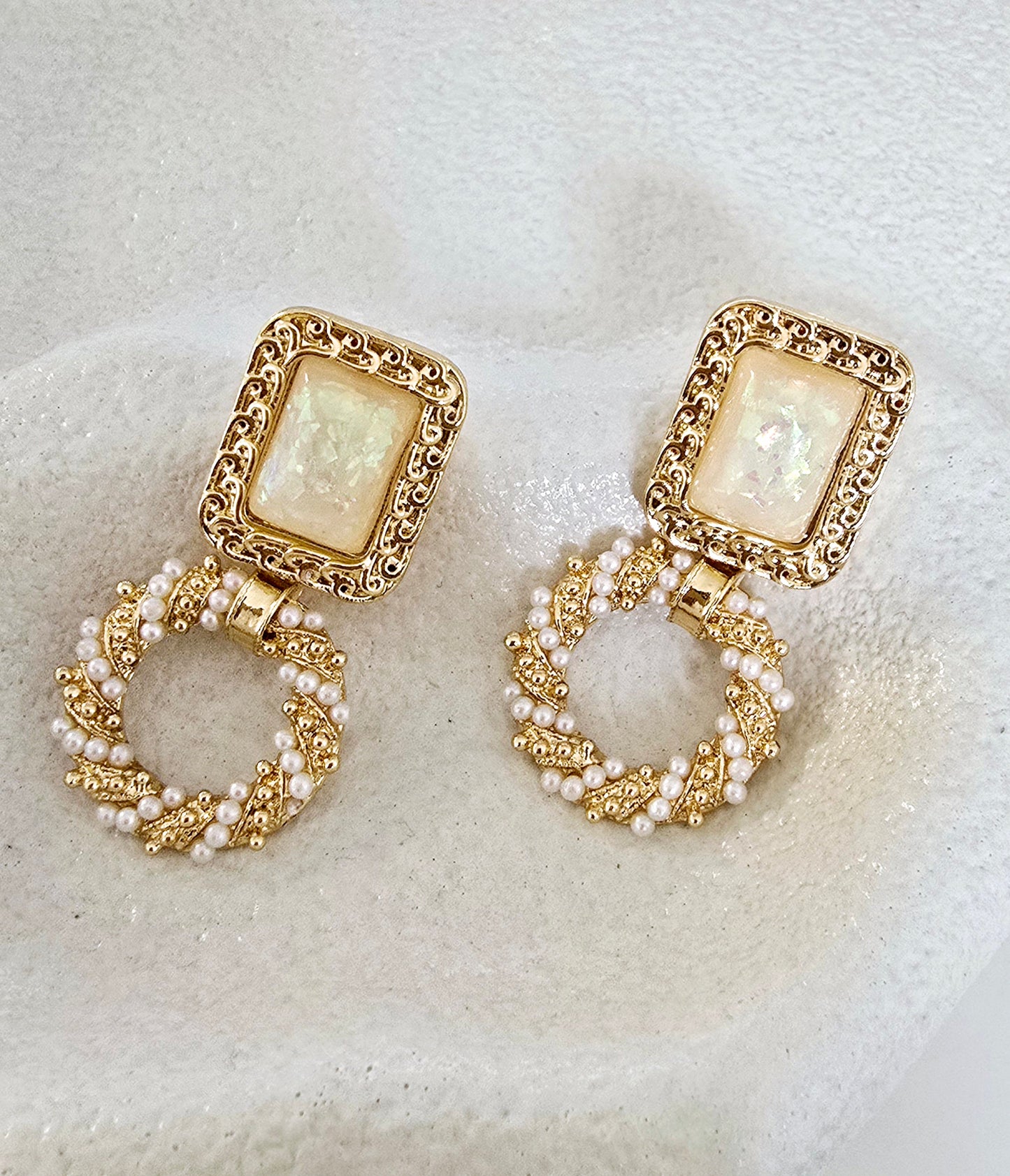 Opal treasure Earrings