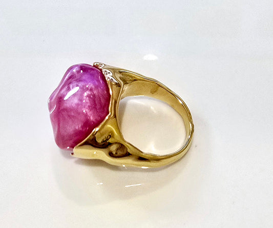 Martini Mode Ring Amethyst