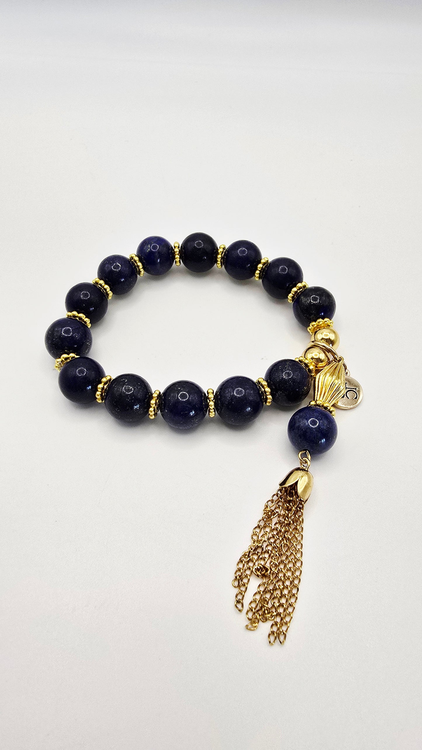 Cruz Charm Bracelet Lapis