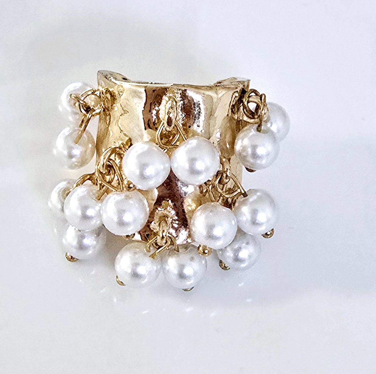 Disco Pearl Ring