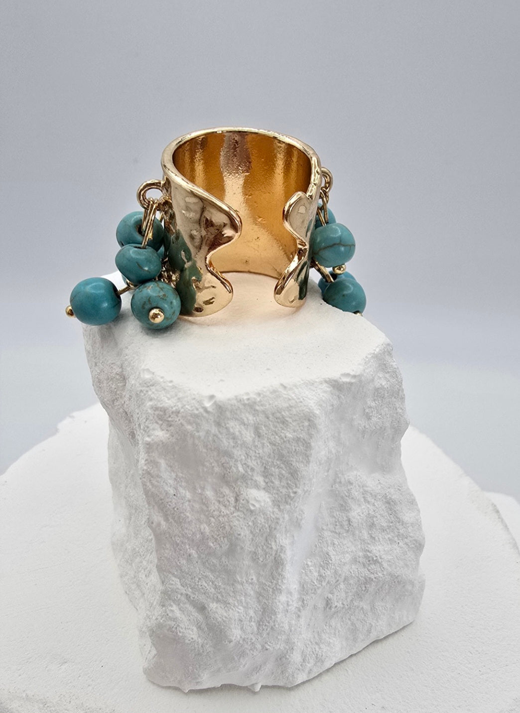 Disco Turquoise Ring