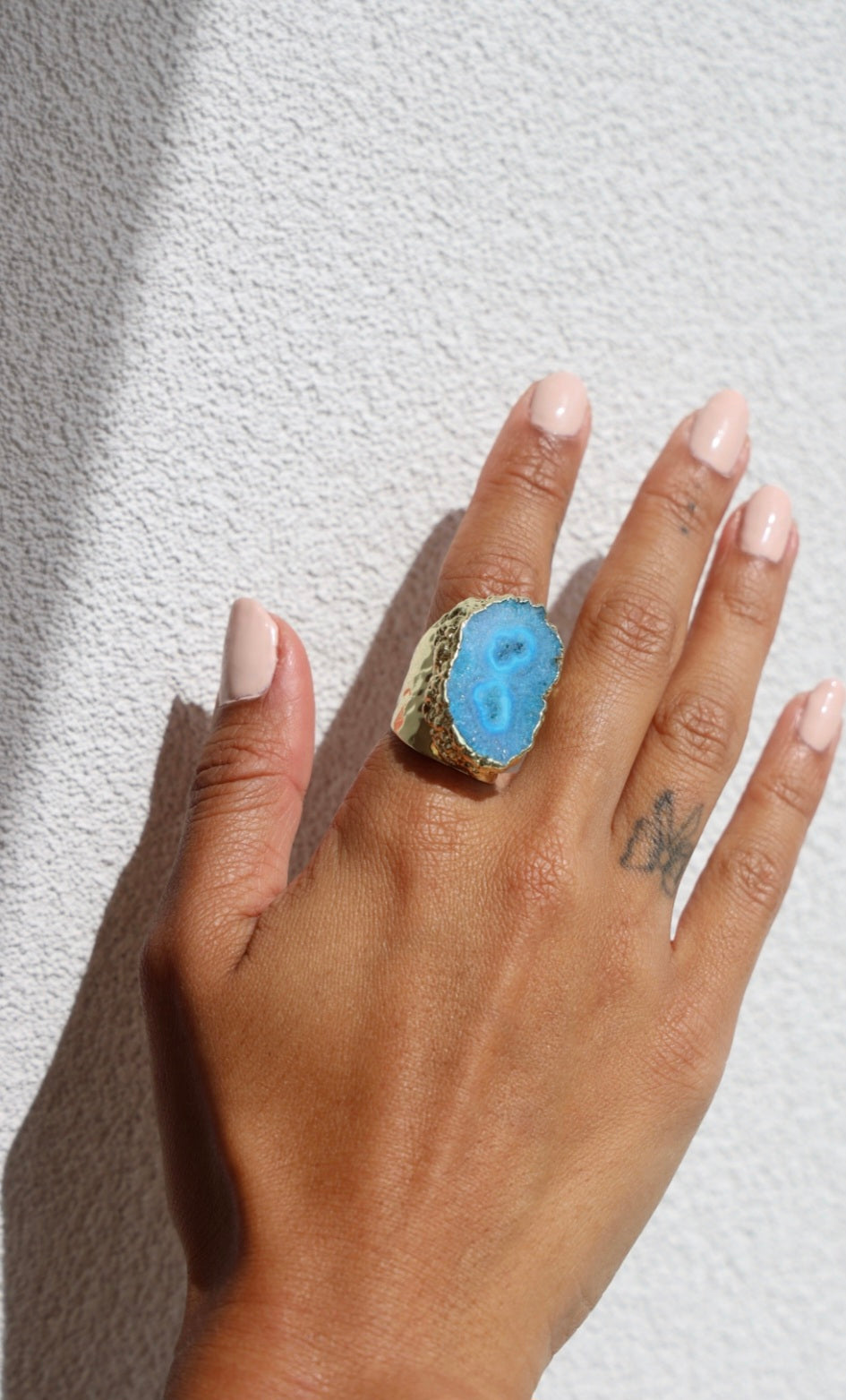 Ocean Wisdom in Turquoise Ring