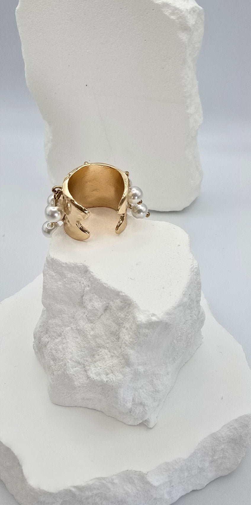 Disco Pearl Ring