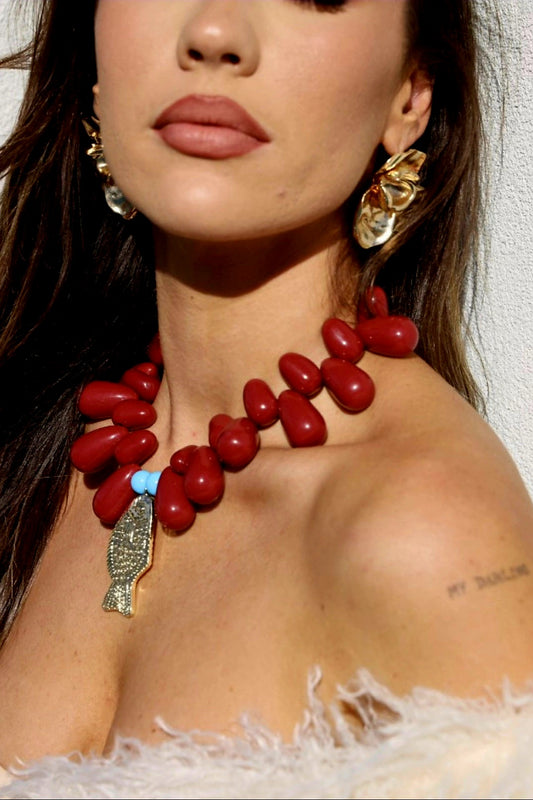 Eternal Necklace Wine