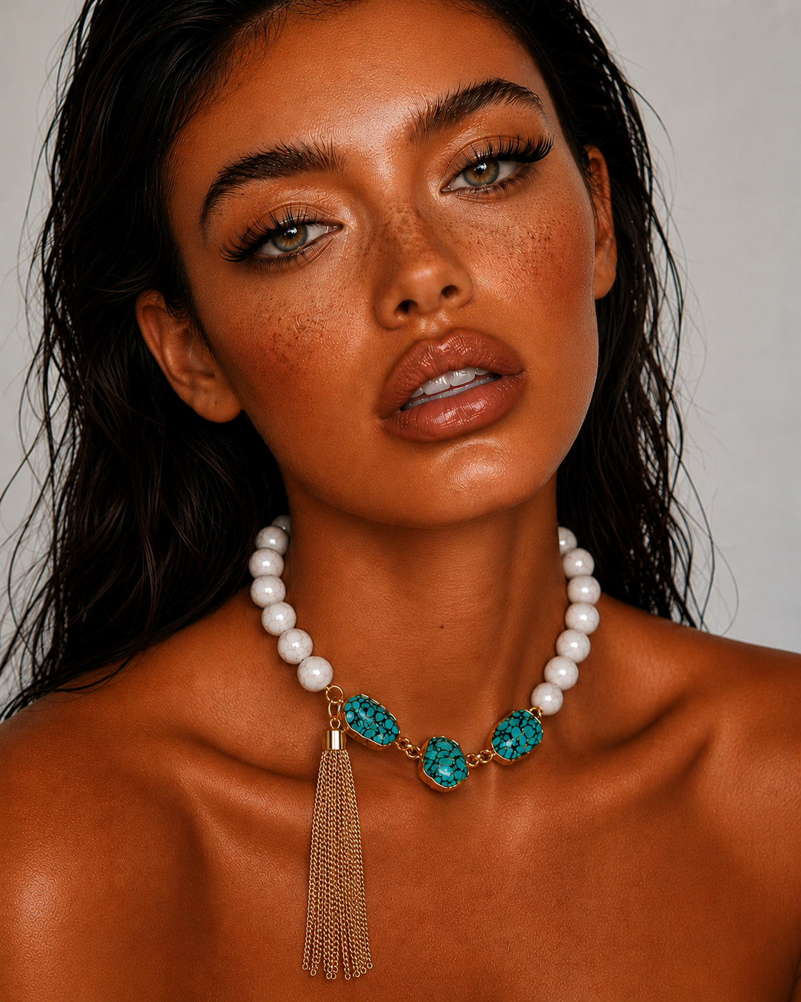 Isola Bianca Tassel Necklace