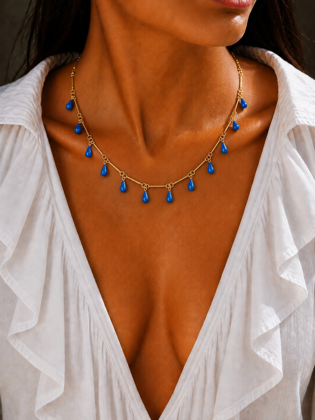 Capri Raindrop Necklace