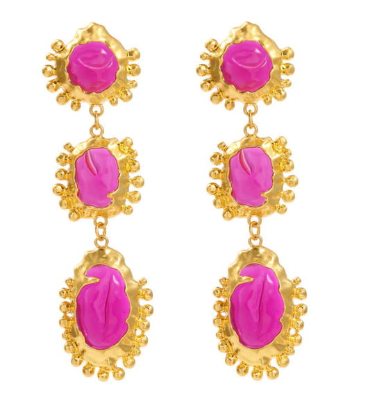 Moonlit Riviera Earring Pink