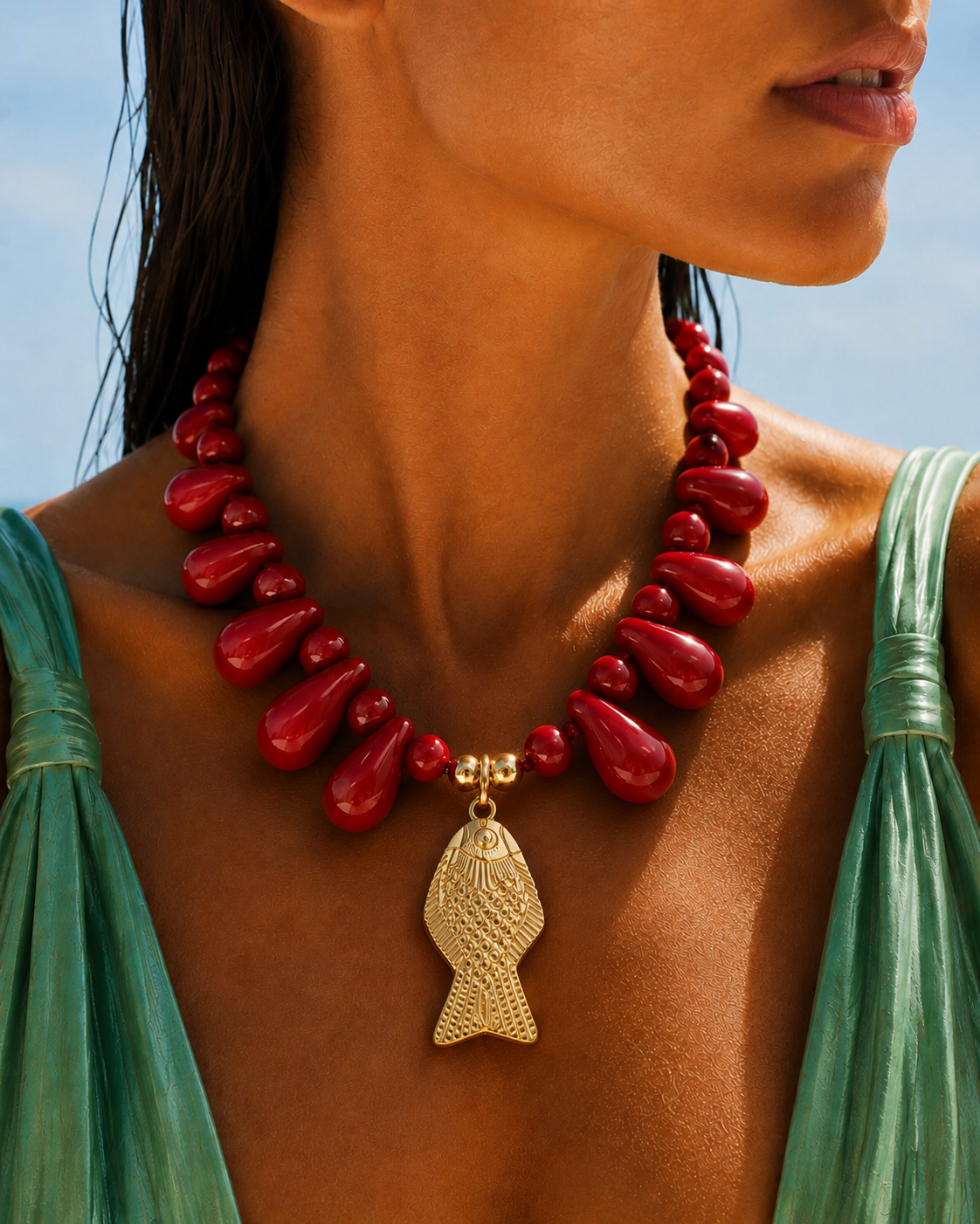 Eternal Necklace Wine