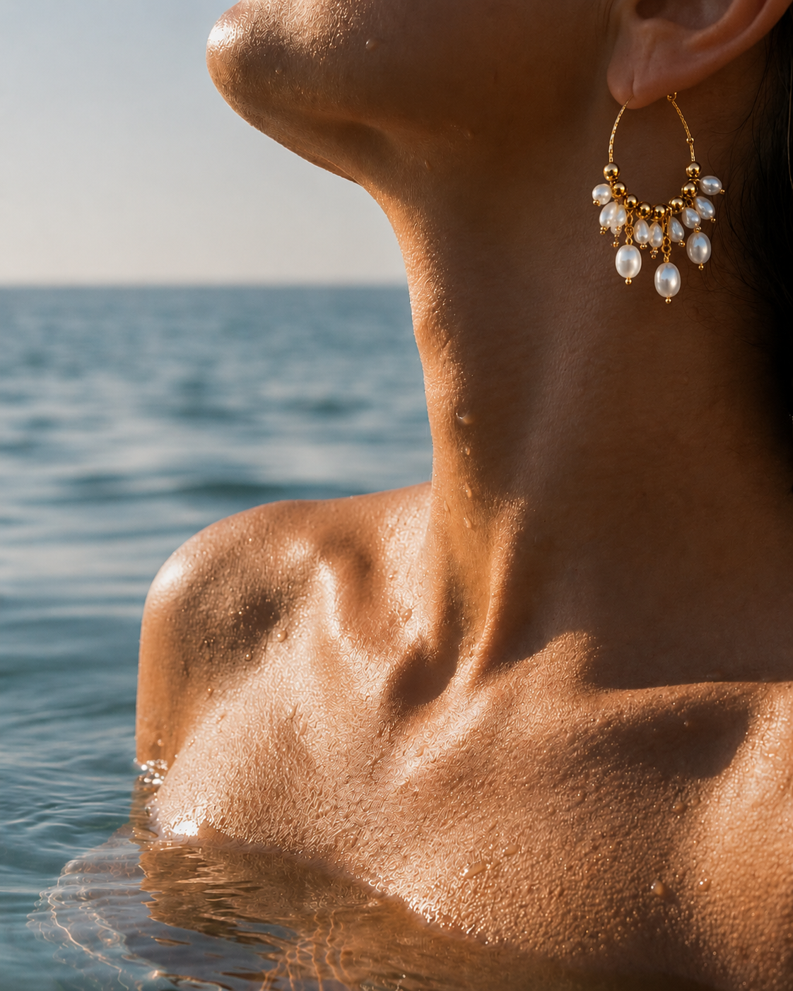 La Perla Cascade Hoop Earrings