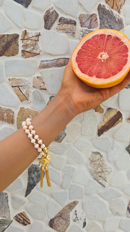 Cruz Charm Bracelet Precious Blush