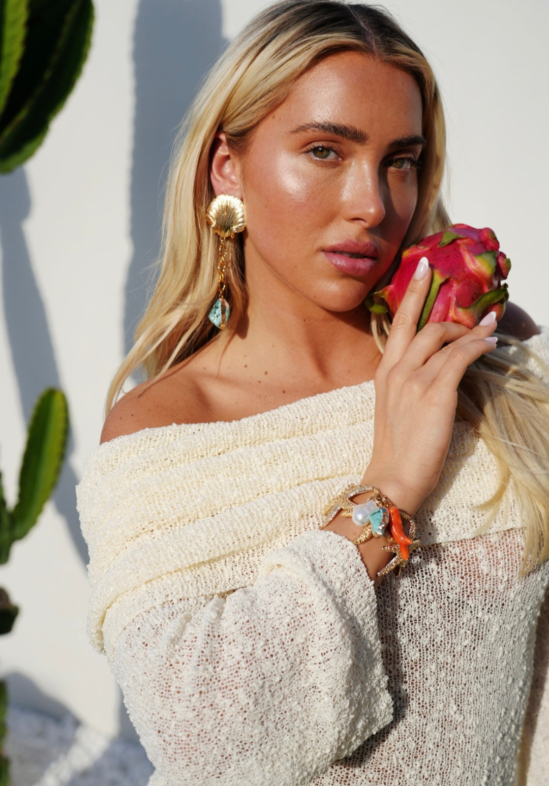Paloma Shell Earrings