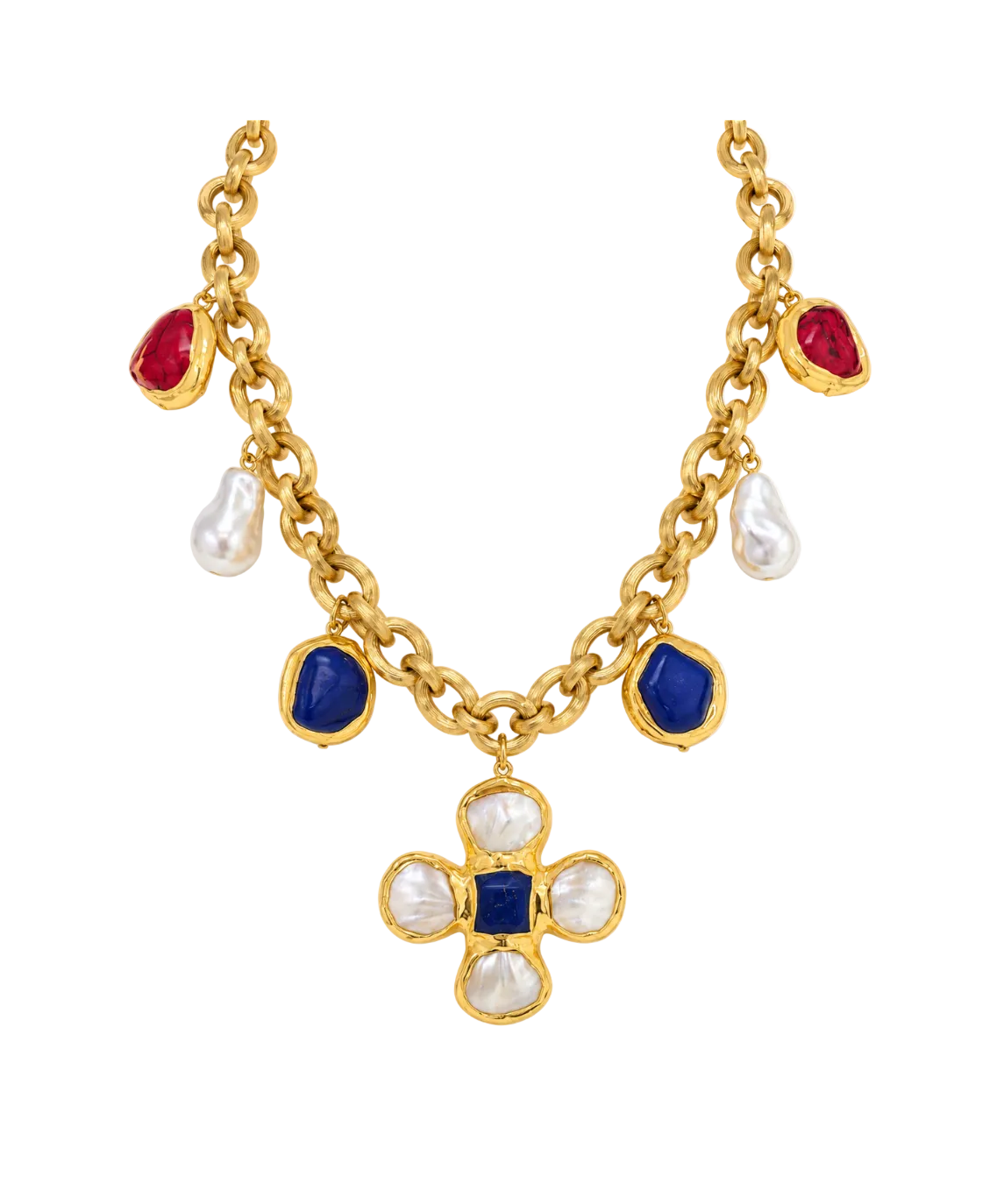 Capri Treasures Cross Necklace