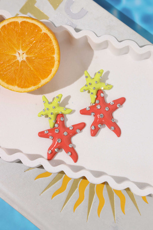 Rockpool Star Earring