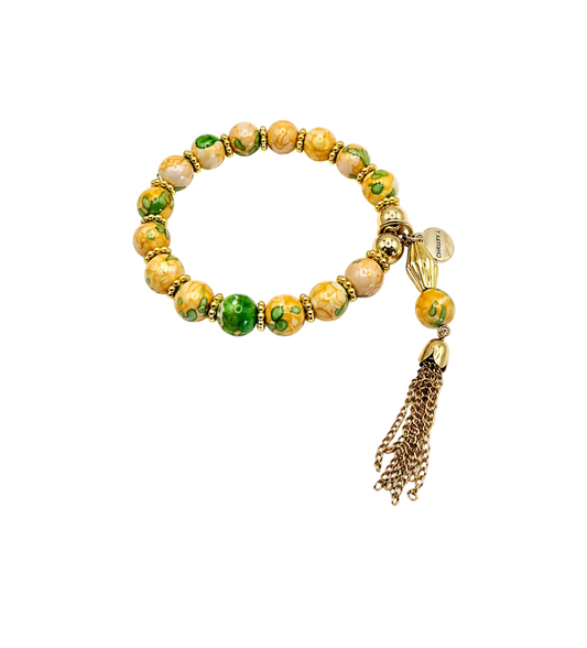 Cruz Charm Bracelet Citrus