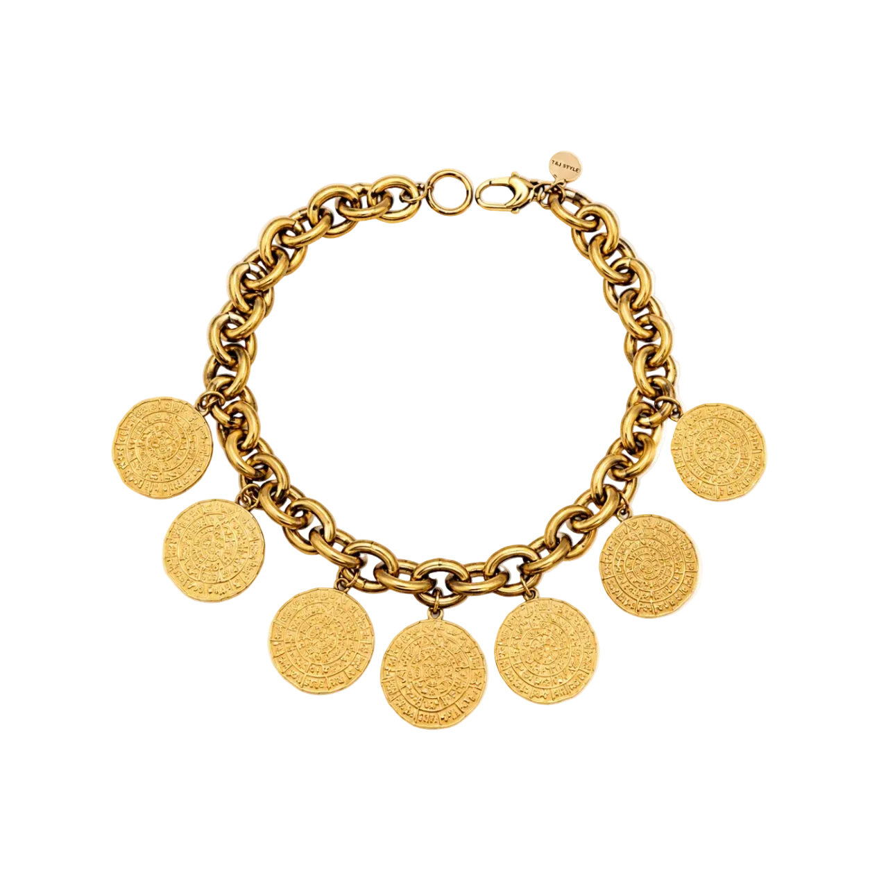 Capri Medallion Collar Necklace