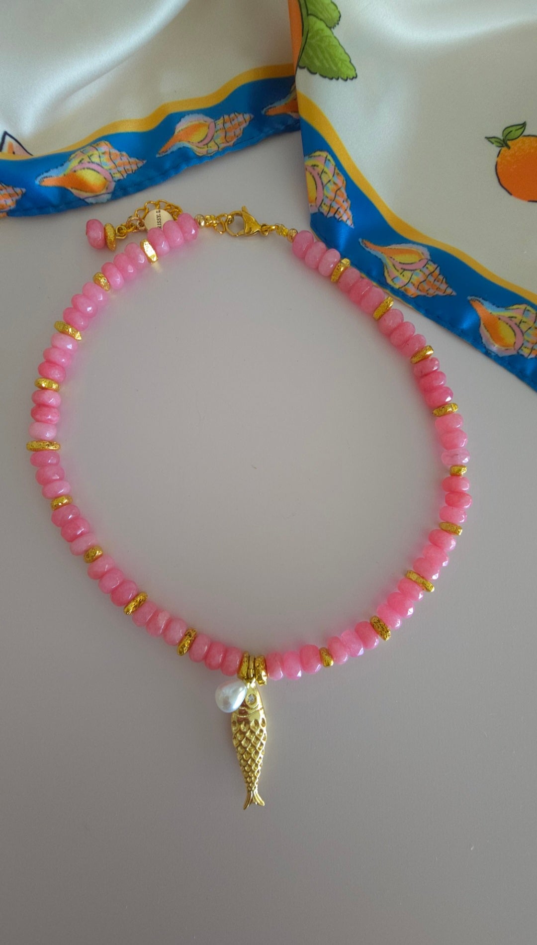 Sea Confetti Fish Necklace