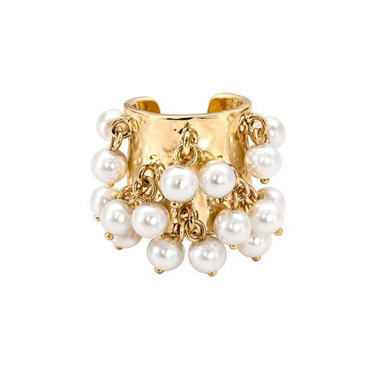 Disco Pearl Ring