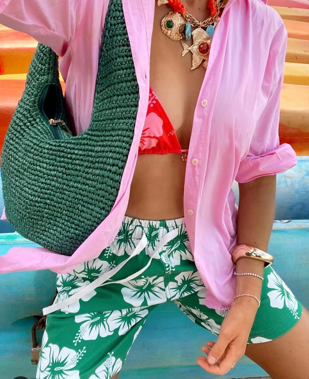 Capri Reef Charm Necklace