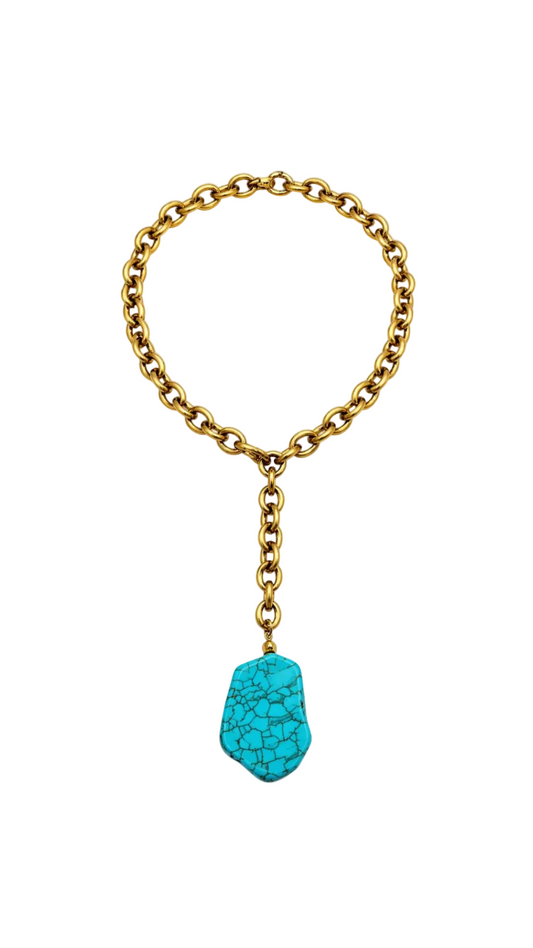 Monaco Turquoise Talisman Necklace