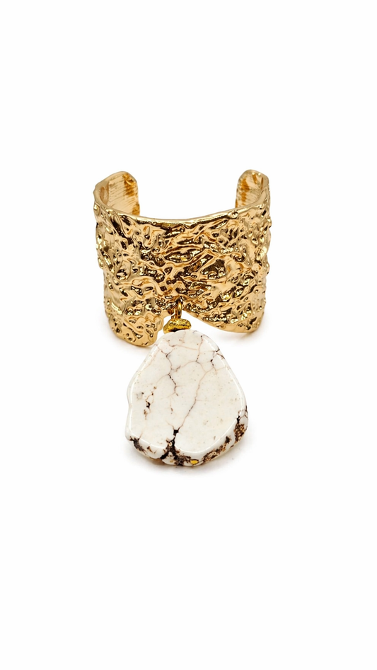 Bianca Stone Cuff Bracelet