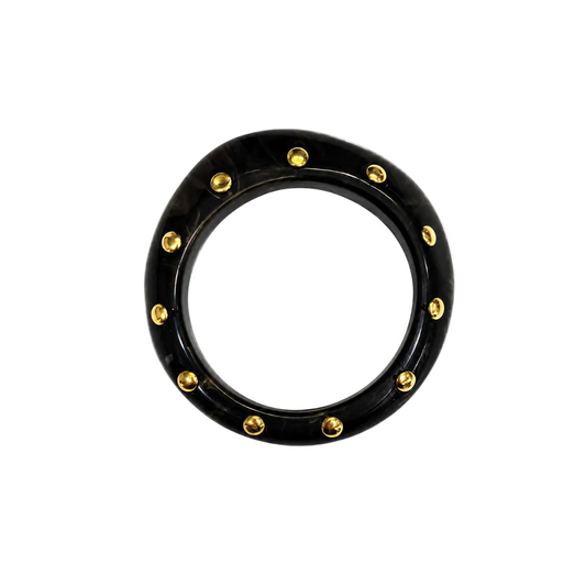 Bellagio Noir Stud Bangle