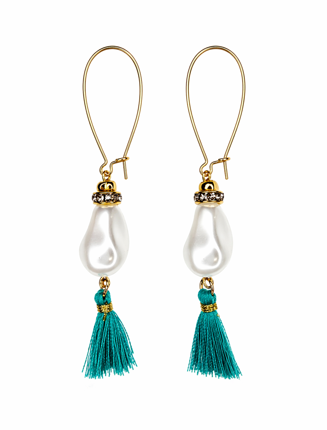 Lumiere Pearl Tassle Earrings