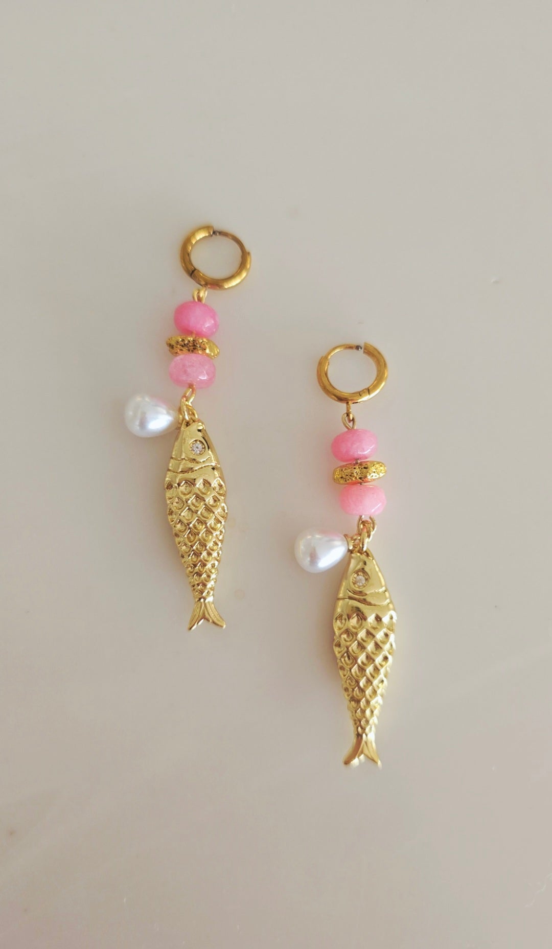 Sea Confetti Fish Earring