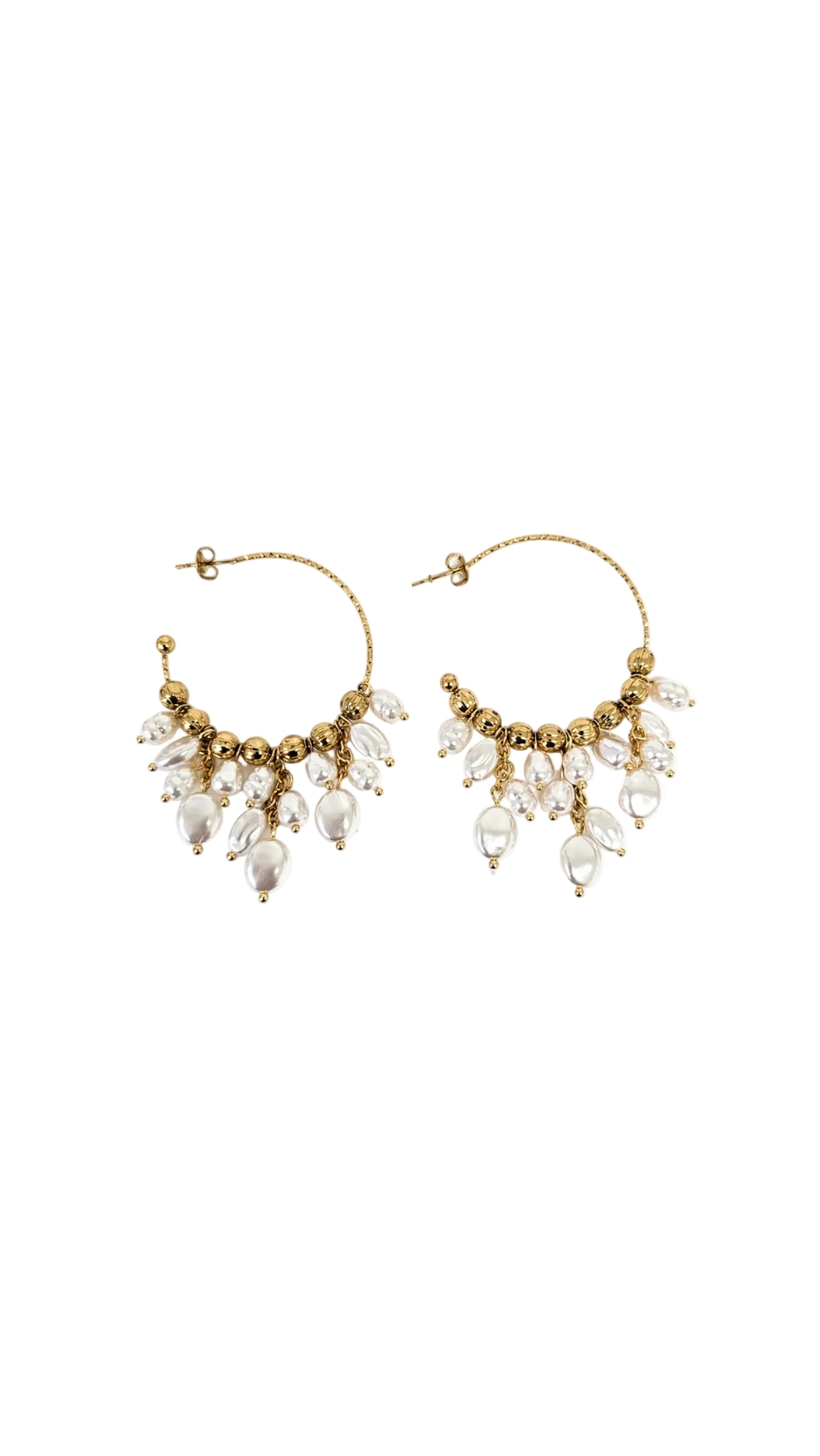 La Perla Cascade Hoop Earrings