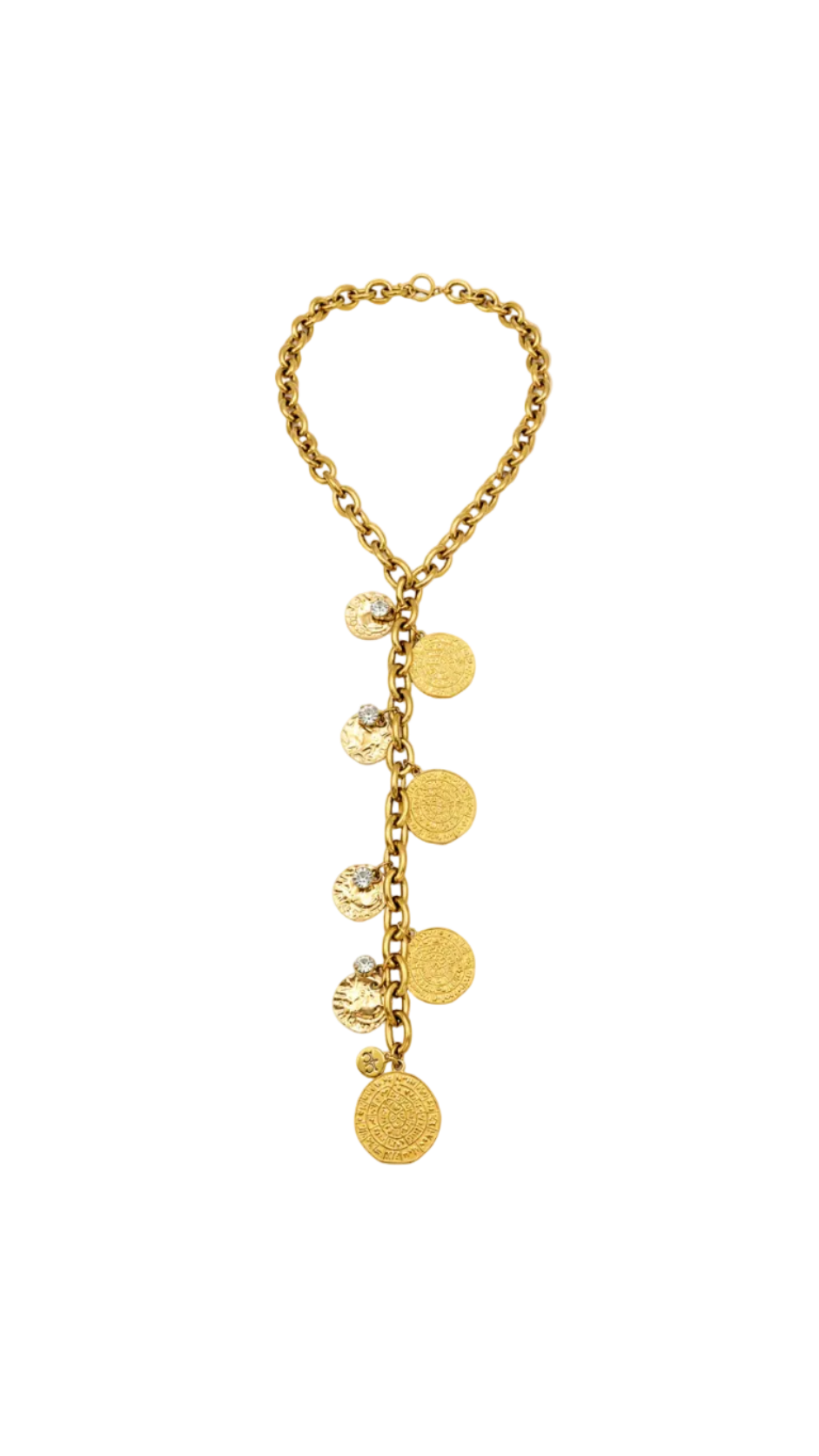 Capri Medallion Cascade Necklace