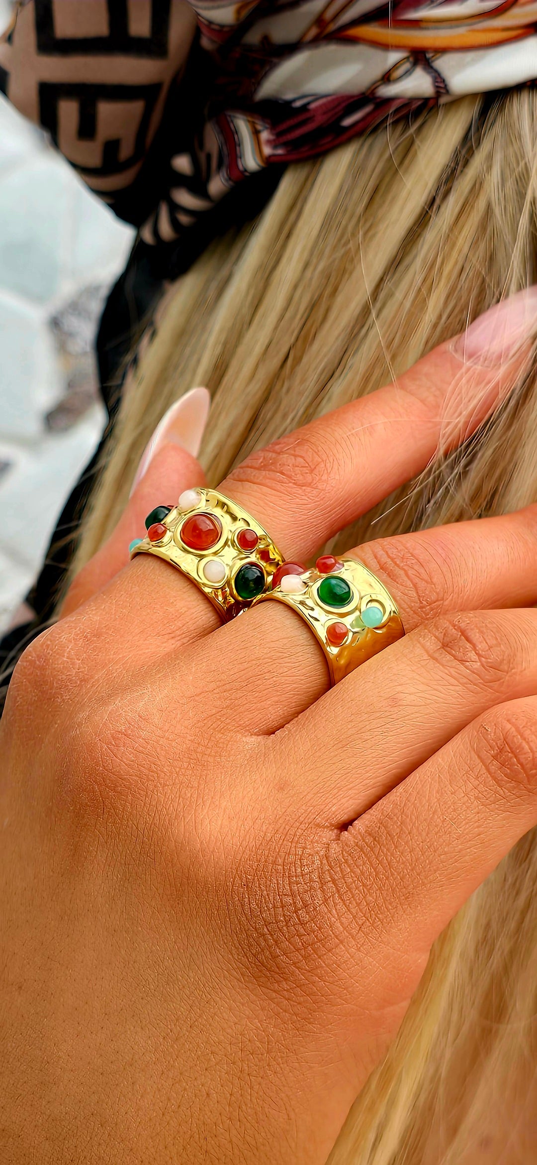 Capri Mosaic Ring
