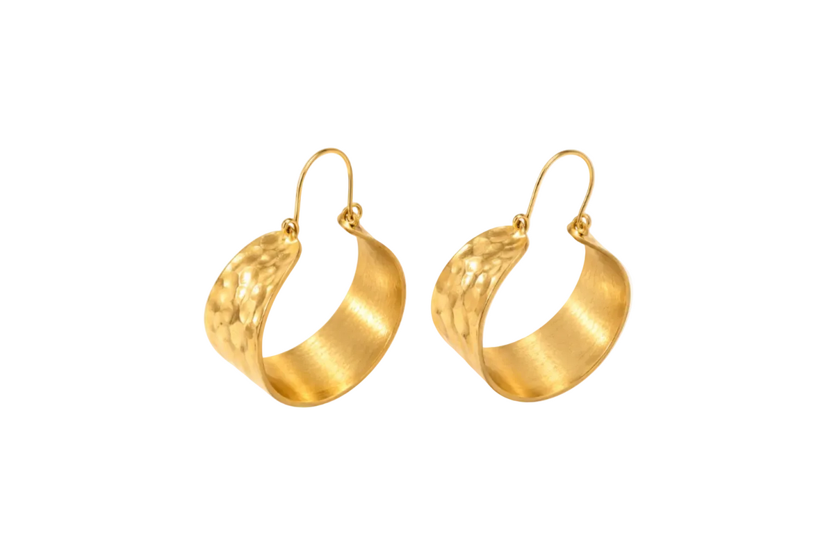 Gypsy Gold Hoop Earrings