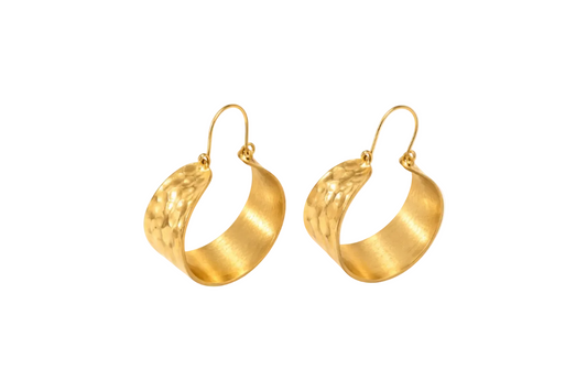 Gypsy Gold Hoop Earrings